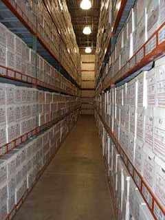 Why waste your valuable space storing records?